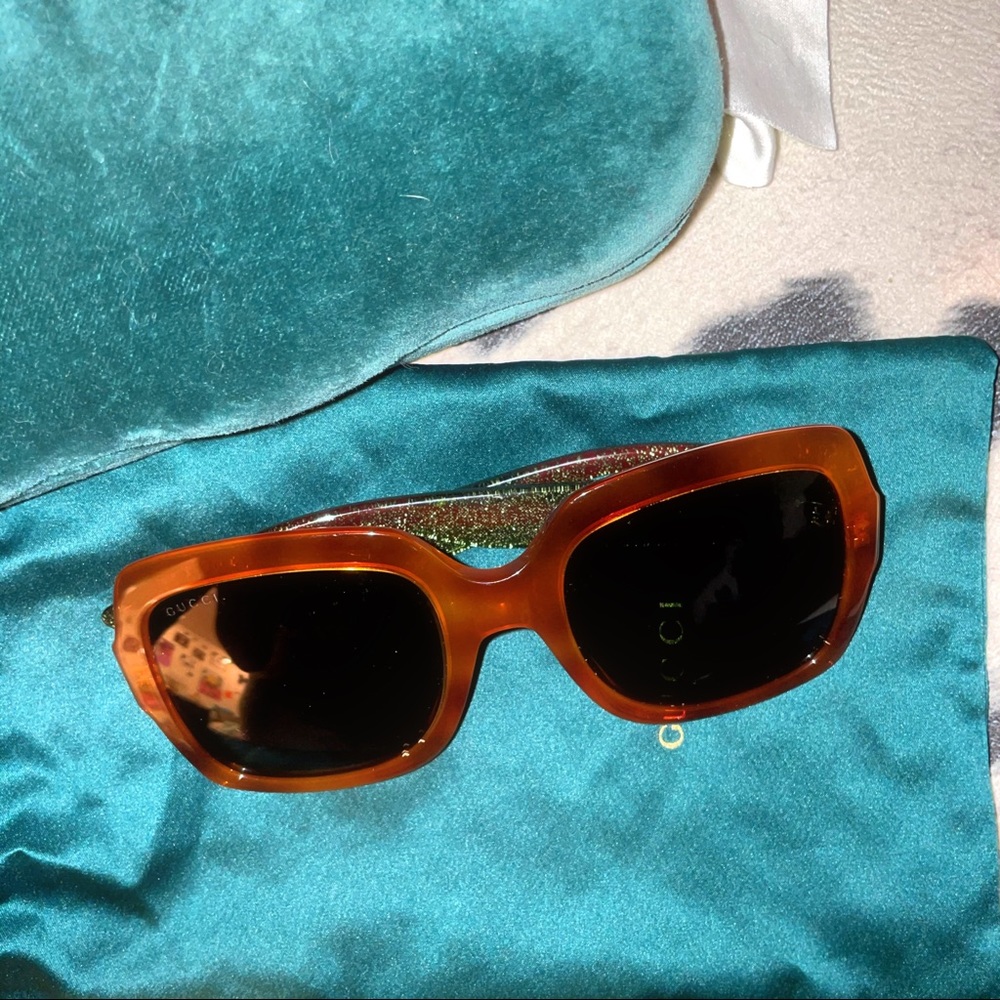 Gucci square sunglasses
